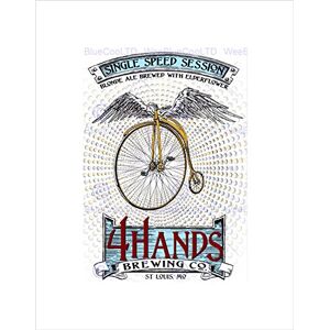 Wee Blue Coo Advert Drink Alcohol Blonde Ale Penny Farthing Wings Wall Art Print Wee Blue Coo Advert Drink Alcohol Blonde Ale Penny Farthing Wings Wall Art Print