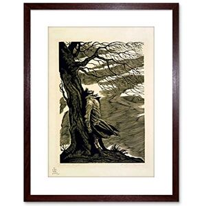 Wee Blue Coo Heathcliff Wuthering Heights Bronte Black White Framed Wall Art Print Wee Blue Coo Heathcliff Wuthering Heights Bronte Black White Framed Wall Art Print