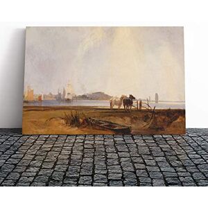Big Box Art Richard Bonington Landscape Near Quilleboeuf Canvas Print Gallery Wrapped 30mm Frame Wall Art 24x16 inches Ready to Hang Modern Landscape Picture Living Room Bedroom Lounge Office Big Box Art Richard Bonington Landscape Near Quilleboeuf Canvas Print Gallery Wrapped 30mm Frame Wall Art 24x16 inches Ready to Hang Modern Landscape Picture Living Room Bedroom Lounge Office