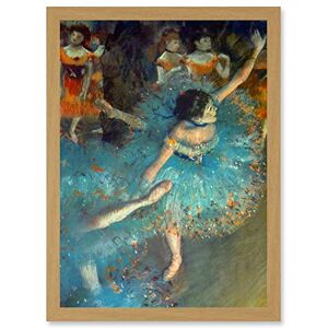 Artery8 Edgar Degas Dancer Painting Ballerina Artwork Framed Wall Art Print A4 Artery8 Edgar Degas Dancer Painting Ballerina Artwork Framed Wall Art Print A4