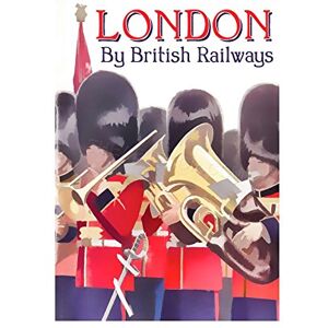 Wee Blue Coo Travel London England Scots Guards Bearskin Marching Band Wall Art Print Wee Blue Coo Travel London England Scots Guards Bearskin Marching Band Wall Art Print