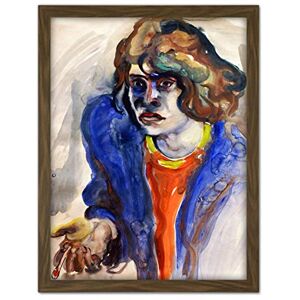 Artery8 Lohse-Wachtler Cigarette Break Painting Artwork Framed Wall Art Print 18X24 Inch Artery8 Lohse-Wachtler Cigarette Break Painting Artwork Framed Wall Art Print 18X24 Inch
