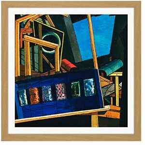 Artery8 Giorgio de Chirico The Faithful Servitor Square Wooden Framed Wall Art Print Picture 16X16 Inch Artery8 Giorgio de Chirico The Faithful Servitor Square Wooden Framed Wall Art Print Picture 16X16 Inch