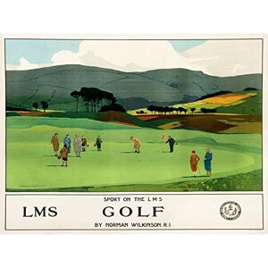 Wee Blue Coo Travel Tourism Railway Sport Golf Putt Green Lms Scotland UK Canvas Print Wee Blue Coo Travel Tourism Railway Sport Golf Putt Green Lms Scotland UK Canvas Print