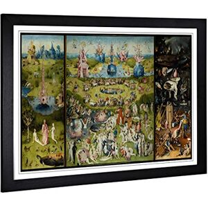 Big Box Art Framed Print of Hieronymous Bosch The Garden of Earthly Delights Design Wall Art Picture Home Decor for Kitchen, Living Room, Bedroom, Hallway, Black, A2 / 24.5x18 Inch / 62x45cm Big Box Art Framed Print of Hieronymous Bosch The Garden of Earthly Delights Design Wall Art Picture Home Decor for Kitchen, Living Room, Bedroom, Hallway, Black, A2 / 24.5x18 Inch / 62x45cm