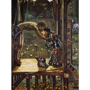 Artery8 Burne Jones Merciful Knight Legend Painting Large Wall Art Poster Print Thick Paper 18X24 Inch Artery8 Burne Jones Merciful Knight Legend Painting Large Wall Art Poster Print Thick Paper 18X24 Inch