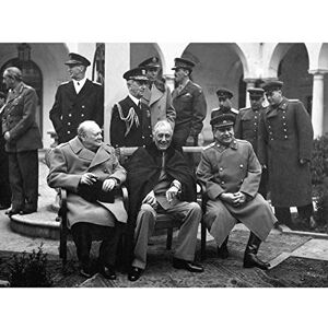 Fine Art Prints War WWII USA UK USSR Yalta Conference Big Three 1945 Photo Unframed Wall Art Print Poster Home Decor Premium Fine Art Prints War WWII USA UK USSR Yalta Conference Big Three 1945 Photo Unframed Wall Art Print Poster Home Decor Premium