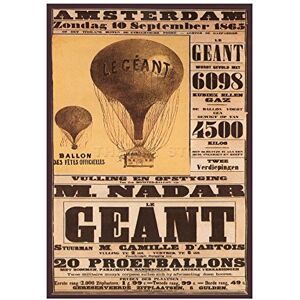 Wee Blue Coo Aviation Giant Balloon Amsterdam Netherlands Ad Picture Wall Art Print Wee Blue Coo Aviation Giant Balloon Amsterdam Netherlands Ad Picture Wall Art Print