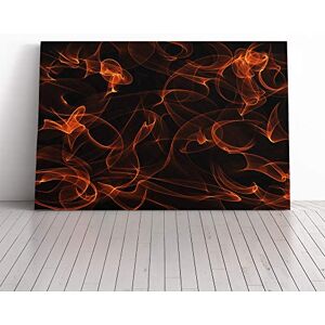 Big Box Art Wall Orange Abstract Art (3) Canvas Print Gallery Wrapped 30mm Frame Wall Art 30x20 inches Ready to Hang Abstract Still Life Picture Living Room Bedroom Lounge Office Big Box Art Wall Orange Abstract Art (3) Canvas Print Gallery Wrapped 30mm Frame Wall Art 30x20 inches Ready to Hang Abstract Still Life Picture Living Room Bedroom Lounge Office