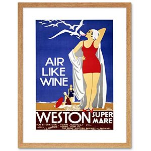 Wee Blue Coo Travel Weston Super Mare Gwr Railway Uk Ad Framed Art Print Picture F12X1469 Wee Blue Coo Travel Weston Super Mare Gwr Railway Uk Ad Framed Art Print Picture F12X1469
