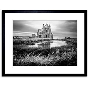 Wee Blue Coo PHOTO LANDSCAPE WHITBY ABBEY ENGLAND FRAMED ART PRINT POSTER F97X12235 Wee Blue Coo PHOTO LANDSCAPE WHITBY ABBEY ENGLAND FRAMED ART PRINT POSTER F97X12235