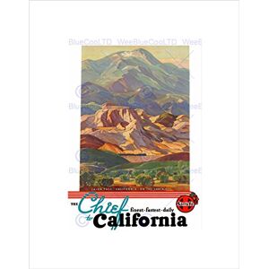 Wee Blue Coo TRAVEL TRAIN RAIL ROUTE LANDSCAPE CAJON PASS CALIFORNIA FRAMED PRINT B12X10353 Wee Blue Coo TRAVEL TRAIN RAIL ROUTE LANDSCAPE CAJON PASS CALIFORNIA FRAMED PRINT B12X10353