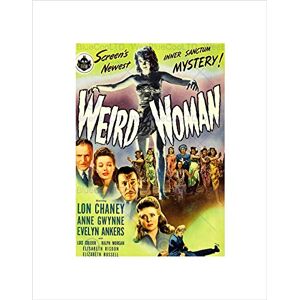 Wee Blue Coo Movie Film Weird Woman Mystery Romance Chaney USA Wall Art Print Wee Blue Coo Movie Film Weird Woman Mystery Romance Chaney USA Wall Art Print