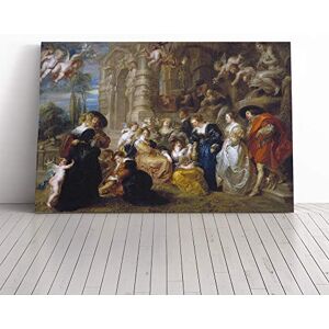 Big Box Art Canvas Print Wall Art Peter Paul Rubens The Garden of Love Mounted & Stretched Box Frame Picture Home Decor for Kitchen, Living Room, Bedroom, Hallway, Multi-Colour, 20x14 Inch Big Box Art Canvas Print Wall Art Peter Paul Rubens The Garden of Love Mounted & Stretched Box Frame Picture Home Decor for Kitchen, Living Room, Bedroom, Hallway, Multi-Colour, 20x14 Inch