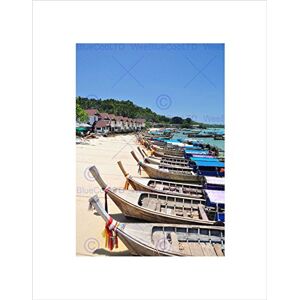 Wee Blue Coo PHOTO SEASCAPE MOTOR BOAT BEACH PHUKET THAILAND TROPICAL SAND SEA PRINT B12X8241 Wee Blue Coo PHOTO SEASCAPE MOTOR BOAT BEACH PHUKET THAILAND TROPICAL SAND SEA PRINT B12X8241