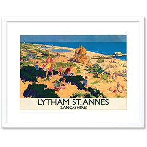 Wee Blue Coo England Lancashire Lytham St Annes British Rail Frame Art Print Picture F12X1230 Wee Blue Coo England Lancashire Lytham St Annes British Rail Frame Art Print Picture F12X1230
