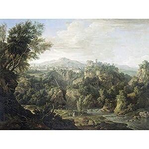 Artery8 De Moucheron View Tivoli Landscape Painting Art Print Canvas Premium Wall Decor Poster Mural Artery8 De Moucheron View Tivoli Landscape Painting Art Print Canvas Premium Wall Decor Poster Mural