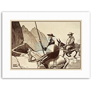Wee Blue Coo Marriott Don Quixote Sancho Panza Wall Canvas Art Print Wee Blue Coo Marriott Don Quixote Sancho Panza Wall Canvas Art Print