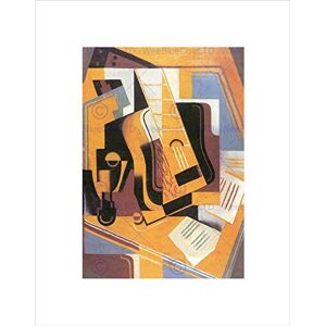 Wee Blue Coo Juan Gris Guitar Old Master Art Picture Wall Art Print Wee Blue Coo Juan Gris Guitar Old Master Art Picture Wall Art Print