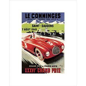 Wee Blue Coo SPORT MOTOR GRAND PRIX FRANCE ALPS CAR SPEED BLACK FRAMED ART PRINT B12X6332 Wee Blue Coo SPORT MOTOR GRAND PRIX FRANCE ALPS CAR SPEED BLACK FRAMED ART PRINT B12X6332
