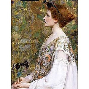 Fine Art Prints Herter Woman Red Hair Golden Painting Art Print Canvas Premium Wall Decor Poster Mural Fine Art Prints Herter Woman Red Hair Golden Painting Art Print Canvas Premium Wall Decor Poster Mural