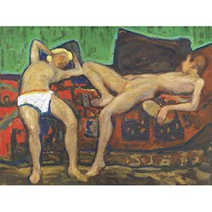 Fine Art Prints Holzel Two Resting Nudes Bedroom Painting Large Wall Art Print Canvas Premium Mural Fine Art Prints Holzel Two Resting Nudes Bedroom Painting Large Wall Art Print Canvas Premium Mural