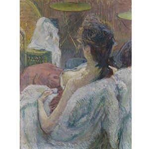 Artery8 Lautrec Female Model Resting Painting Large Wall Art Poster Print Thick Paper 18X24 Inch Artery8 Lautrec Female Model Resting Painting Large Wall Art Poster Print Thick Paper 18X24 Inch