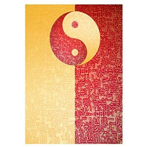 Wee Blue Coo Painting Drawing Yin Yang Philosophy Chinese Taoism Wall Art Print Wee Blue Coo Painting Drawing Yin Yang Philosophy Chinese Taoism Wall Art Print