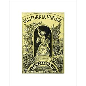 Wee Blue Coo Ad Food Wine Bear Gundlach California San Francisco Wall Art Print Wee Blue Coo Ad Food Wine Bear Gundlach California San Francisco Wall Art Print