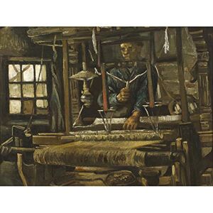 Fine Art Prints Vincent Van Gogh A Weavers Cottage Large Wall Art Print Canvas Premium Poster Mural Fine Art Prints Vincent Van Gogh A Weavers Cottage Large Wall Art Print Canvas Premium Poster Mural