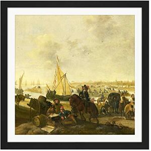 Artery8 De Meijer The Siege Capture City Of Holly Spaniards Square Wooden Framed Wall Art Print Picture 16X16 Inch Artery8 De Meijer The Siege Capture City Of Holly Spaniards Square Wooden Framed Wall Art Print Picture 16X16 Inch