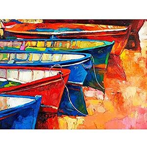 Fine Art Prints Boats And Pier Painting Art Print Canvas Premium Wall Decor Poster Fine Art Prints Boats And Pier Painting Art Print Canvas Premium Wall Decor Poster