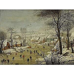 Fine Art Prints Pieter Brueghel The Younger Winter Landscape With A Bird Trap Unframed Wall Art Print Poster Home Decor Premium Fine Art Prints Pieter Brueghel The Younger Winter Landscape With A Bird Trap Unframed Wall Art Print Poster Home Decor Premium