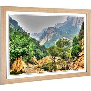 Big Box Art Framed Print of Landscape Beijing China Forest & Moutains Design Wall Art Picture Home Decor for Kitchen, Living Room, Bedroom, Hallway, Oak, A2 / 24.5x18 Inch / 62x45cm Big Box Art Framed Print of Landscape Beijing China Forest & Moutains Design Wall Art Picture Home Decor for Kitchen, Living Room, Bedroom, Hallway, Oak, A2 / 24.5x18 Inch / 62x45cm