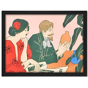 Artery8 Womrath Salon Des Cent 25th Exhibition Artwork Artwork Framed Wall Art Print 18X24 Inch Artery8 Womrath Salon Des Cent 25th Exhibition Artwork Artwork Framed Wall Art Print 18X24 Inch