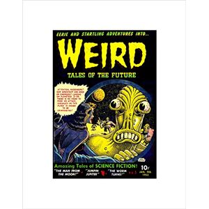 Wee Blue Coo Comics Weird Tales Future Alien Sci Fi Fiction Wall Art Print Wee Blue Coo Comics Weird Tales Future Alien Sci Fi Fiction Wall Art Print