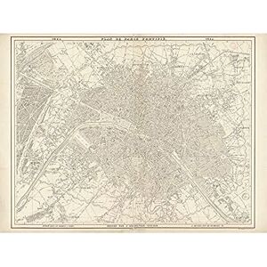 Artery8 Map Andriveau-Goujon 1845 Paris Plan Fortifications Unframed Wall Art Print Poster Home Decor Premium Artery8 Map Andriveau-Goujon 1845 Paris Plan Fortifications Unframed Wall Art Print Poster Home Decor Premium
