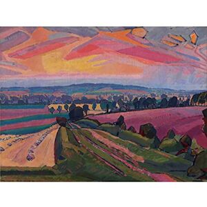 Wee Blue Coo PAINTING SPENCER GORE THE ICKNIELD WAY 12 X 16 INCH ART PRINT POSTER HP2446 Wee Blue Coo PAINTING SPENCER GORE THE ICKNIELD WAY 12 X 16 INCH ART PRINT POSTER HP2446