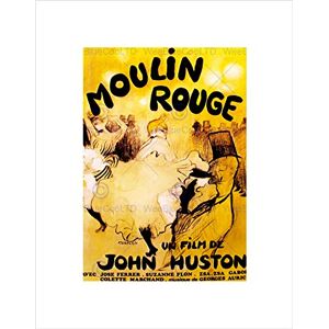 Wee Blue Coo Film Moulin Rouge Cancan Burlesque Paris Huston Ferrer Gabor Art Wall Art Print Wee Blue Coo Film Moulin Rouge Cancan Burlesque Paris Huston Ferrer Gabor Art Wall Art Print