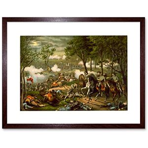 Wee Blue Coo War American Civil Battle Chancellorsville Hooker Picture Framed Wall Art Print Wee Blue Coo War American Civil Battle Chancellorsville Hooker Picture Framed Wall Art Print