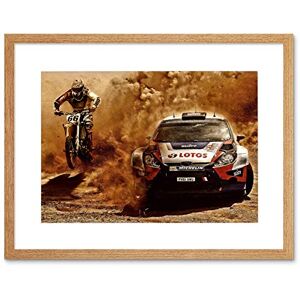 Wee Blue Coo Sport Motocross Bike Rally Car Dirt Race Framed Wall Art Print Wee Blue Coo Sport Motocross Bike Rally Car Dirt Race Framed Wall Art Print