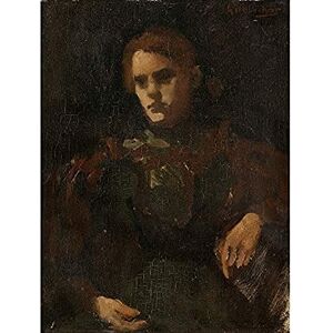 Artery8 Breitner Study After The Model Painting Unframed Wall Art Print Poster Home Decor Premium Artery8 Breitner Study After The Model Painting Unframed Wall Art Print Poster Home Decor Premium