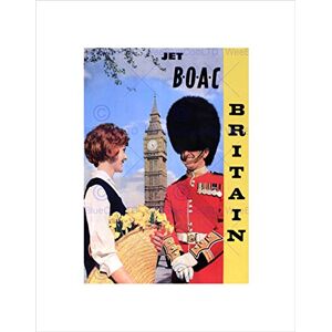 Wee Blue Coo Travel Britain Beefeater Big Ben Flower Picture Wall Art Print Wee Blue Coo Travel Britain Beefeater Big Ben Flower Picture Wall Art Print