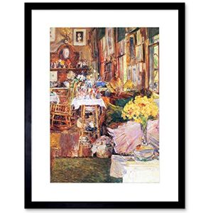Wee Blue Coo Childe Hassam Room Of Flowers Old Master Framed Wall Art Print Wee Blue Coo Childe Hassam Room Of Flowers Old Master Framed Wall Art Print