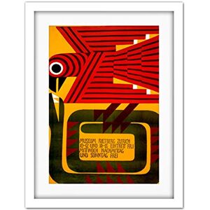 Wee Blue Coo Exhibition Rietberg Museum Zurich Bird Snake Artwork Framed Wall Art Print 18X24 Inch Wee Blue Coo Exhibition Rietberg Museum Zurich Bird Snake Artwork Framed Wall Art Print 18X24 Inch