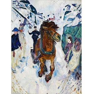 Fine Art Prints Edvard Munch Galloping Horse Cropped Art Print Canvas Premium Wall Decor Poster Mural Fine Art Prints Edvard Munch Galloping Horse Cropped Art Print Canvas Premium Wall Decor Poster Mural