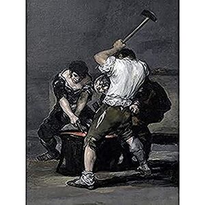 Fine Art Prints Francisco Goya Y Lucientes De La Fragua Kunstdruck auf Leinwand, Premium-Wanddekoration, Poster Fine Art Prints Francisco Goya Y Lucientes De La Fragua Kunstdruck auf Leinwand, Premium-Wanddekoration, Poster