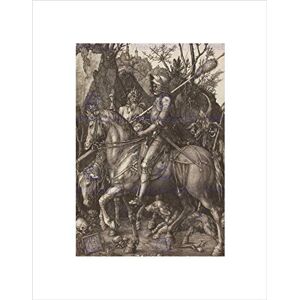 Wee Blue Coo Albrecht Durer Knight Death Devil Old Master Wall Art Print Wee Blue Coo Albrecht Durer Knight Death Devil Old Master Wall Art Print