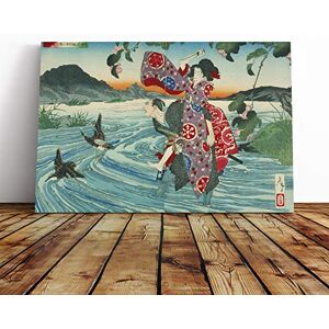Big Box Art Canvas Print Wall Art Tsukioka Yoshitoshi Japanese Oriental Demon Mounted & Stretched Box Frame Picture Home Decor for Kitchen, Living Room, Bedroom, Hallway, Multi-Colour, 20x14 Inch Big Box Art Canvas Print Wall Art Tsukioka Yoshitoshi Japanese Oriental Demon Mounted & Stretched Box Frame Picture Home Decor for Kitchen, Living Room, Bedroom, Hallway, Multi-Colour, 20x14 Inch