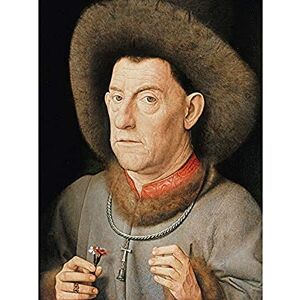 Fine Art Prints Jan Van Eyck Successors Man With Pinks Unframed Wall Art Print Poster Home Decor Premium Fine Art Prints Jan Van Eyck Successors Man With Pinks Unframed Wall Art Print Poster Home Decor Premium